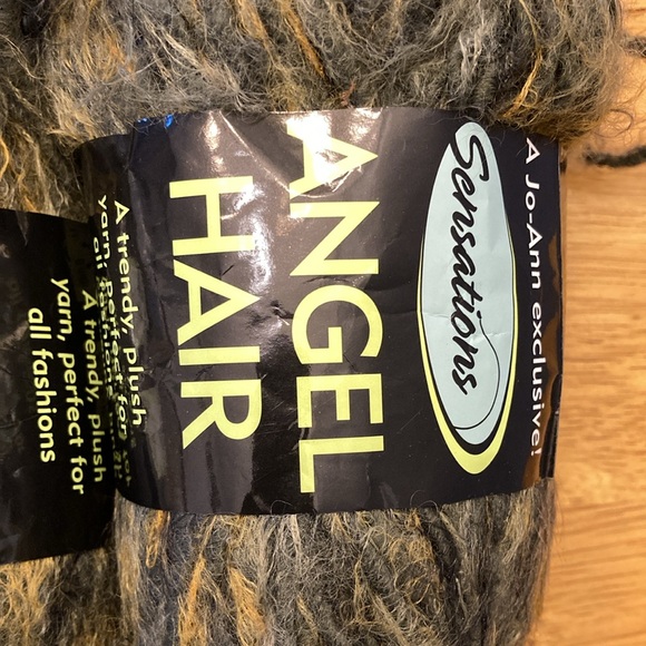 Sensations Angel Hair Yarn. Forest Green color. Four for $32. 120 yards. - Picture 4 of 4